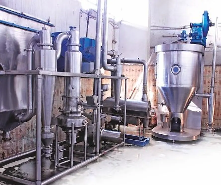 Acmefil R&D centre with pilot spray dryer, spin flash and fluid bed dryers