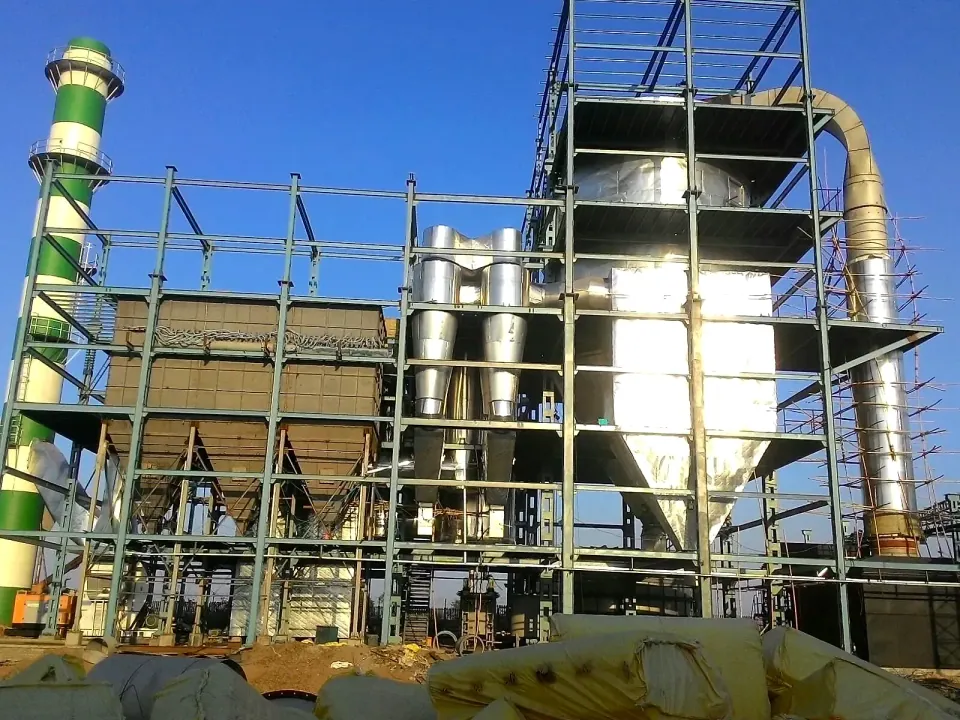 Acmefil spray dryer with bag filter and cyclones