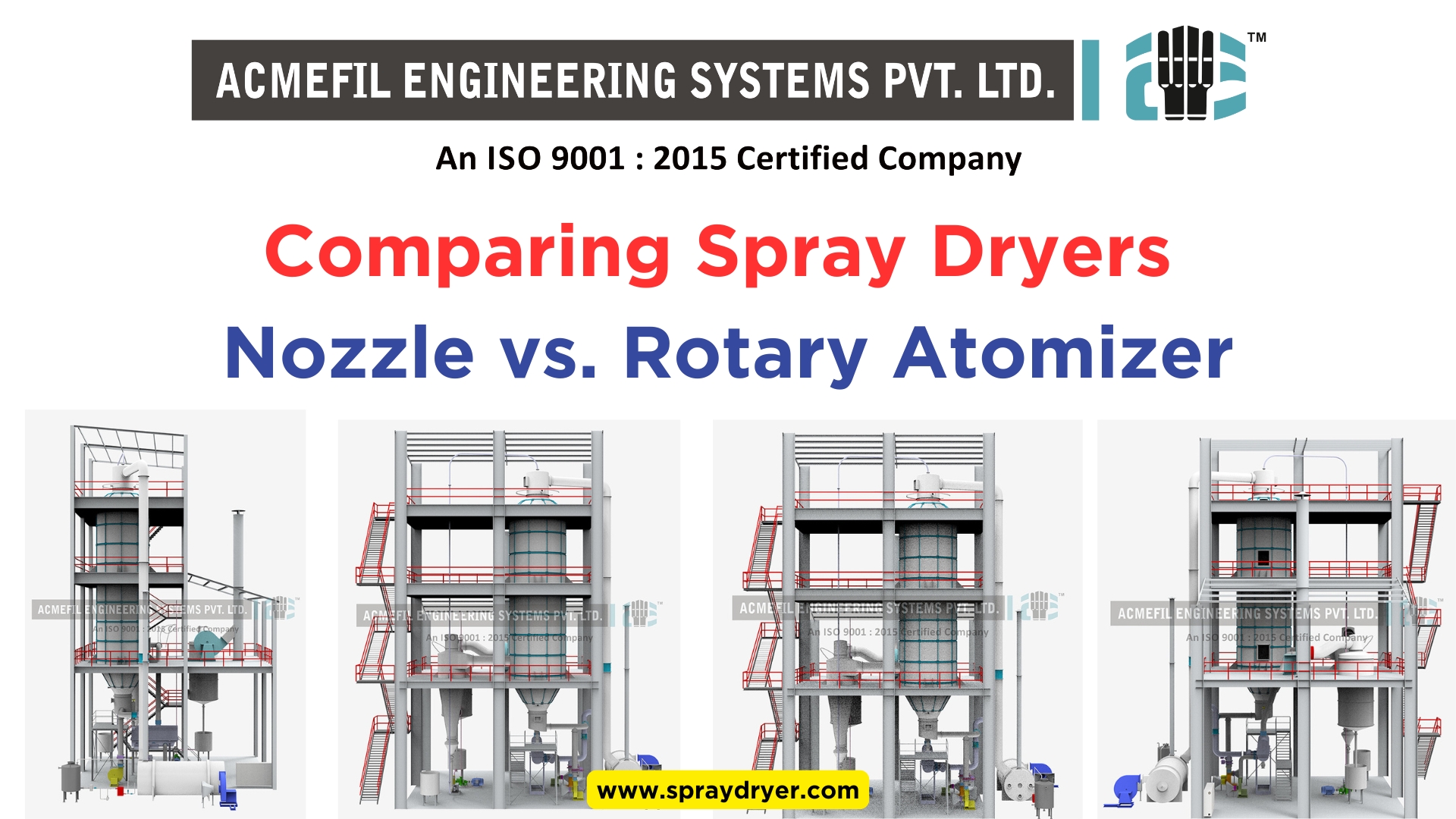 Comparing Spray Dryers Nozzle vs. Rotary Atomizer