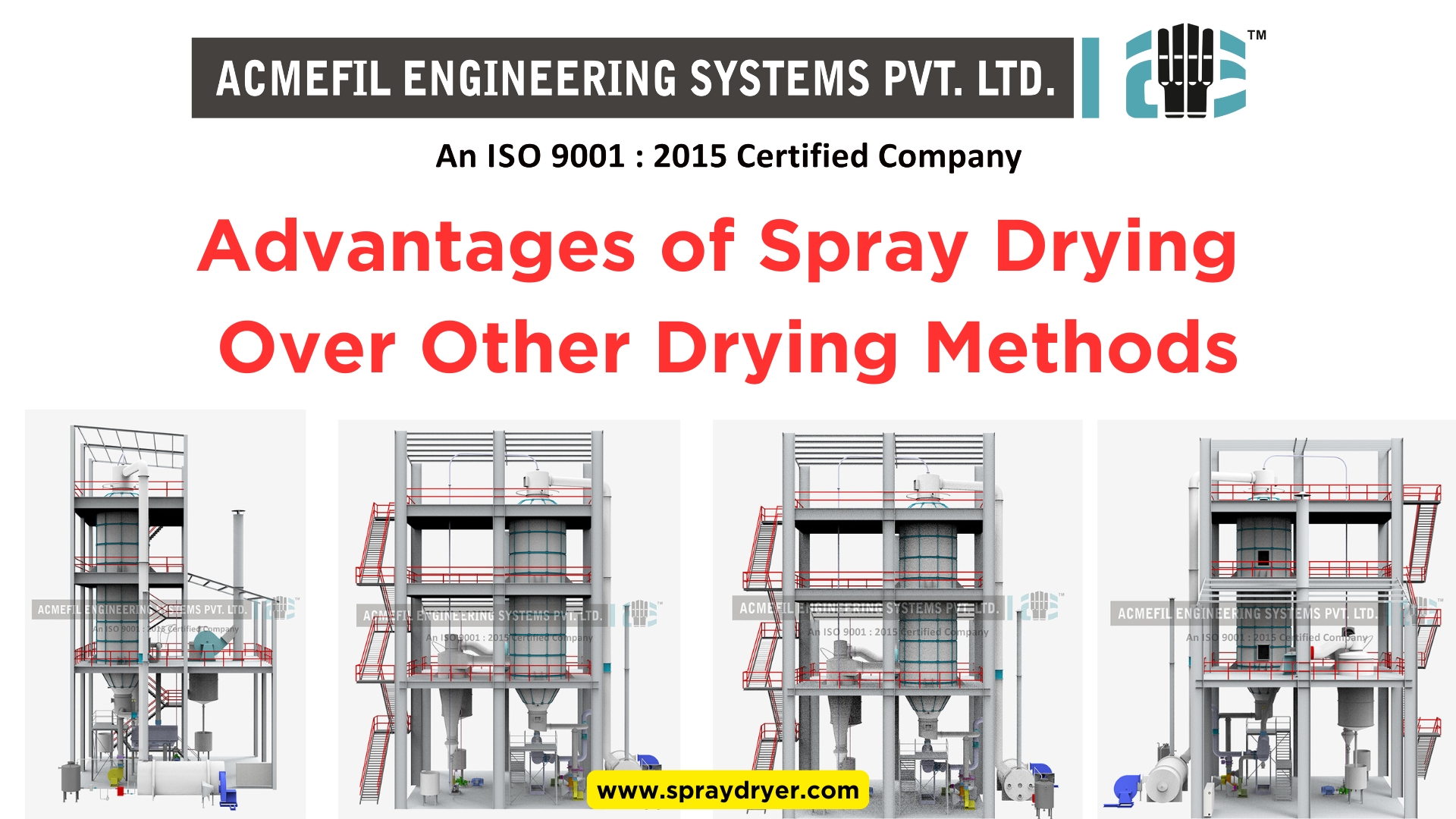 Advantages of Spray Drying Over Other Drying Methods