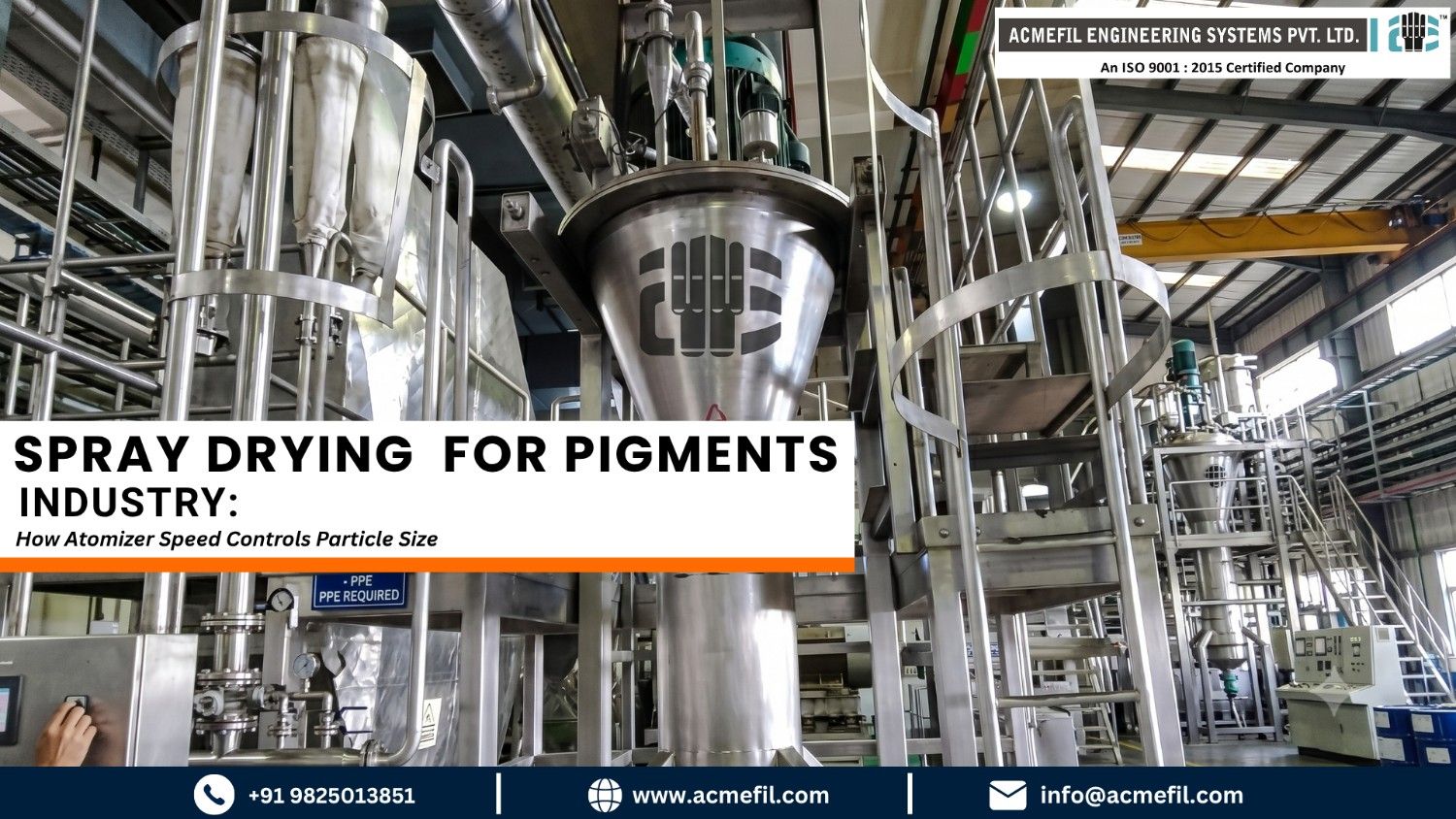 spray dryer manufacturer